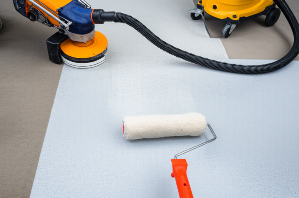 Concrete Prep Process
