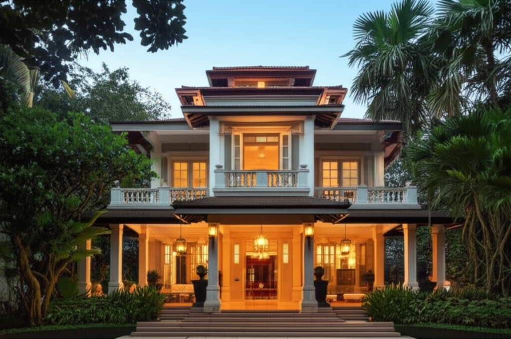 Biệt thự phong cách Indochine