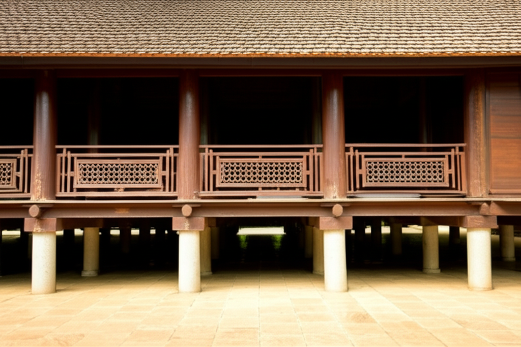 Kiến trúc độc đáo của nhà sàn